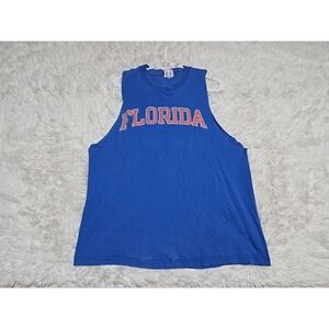 Vintage Champion Florida Gators Cut-Off L T-Shirt Sleeveless Basketball Football